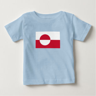Grönlandflagge Baby T-shirt