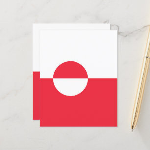 Grönländische Flagge