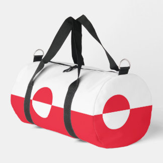 Grönländische Flagge Duffle Bag
