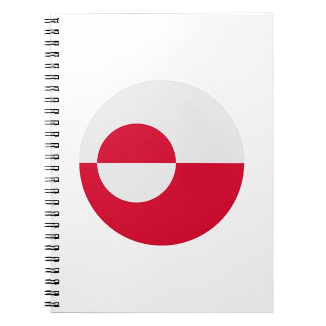 Grönländische Flagge Notizblock (Vorderseite)