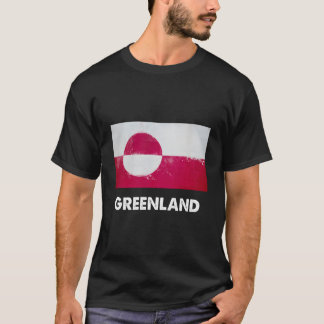 Grönländische Flagge T-Shirt