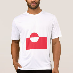 Grönländische Flagge T-Shirt