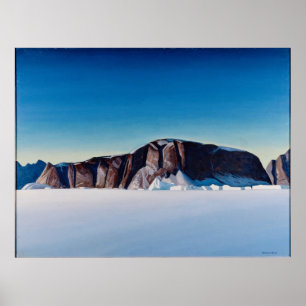 Grönländische Küste Poster