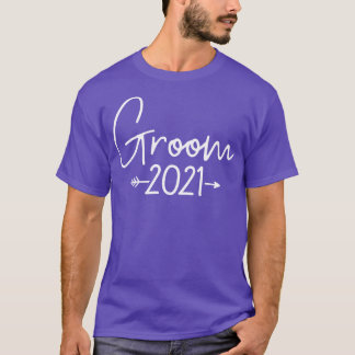 Groom 2021 Bachelor-Party T-Shirt