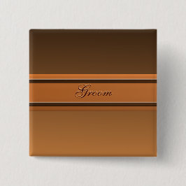 Groom Autumn Blume Solid Button
