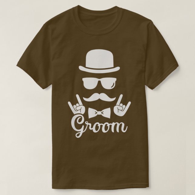 Groom bachelor Party Groom Geschenk für Männer Wed T-Shirt (Design vorne)