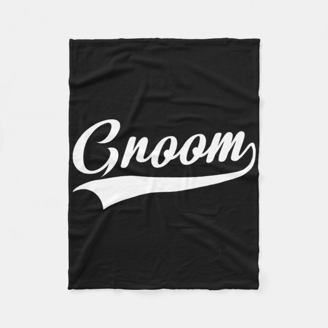 Groom - Bachelor Party - Hochzeit 1 Fleecedecke (Vorderseite)