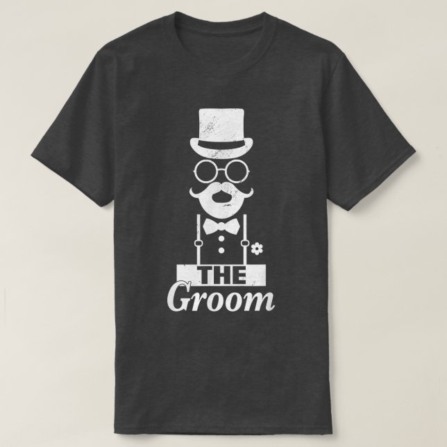Groom Bachelor Party T-Shirt (Design vorne)