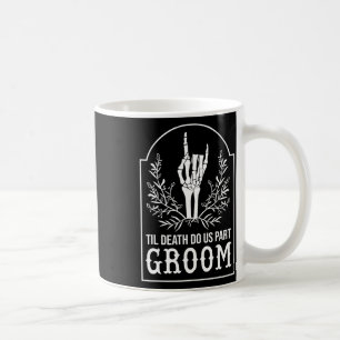 Groom Bride Skeleton Hand Paare Matching Wedding Kaffeetasse