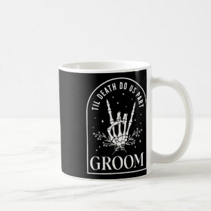 Groom Bride Skeleton Rock Hand Paare Wedding Hal Kaffeetasse