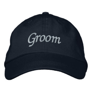 Groom Cap Bestickte Baseballkappe
