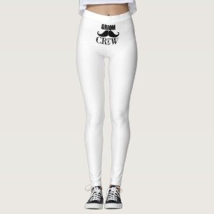 Groom Crew Bachelor Party Hochzeit Schwarzes Gesch Leggings