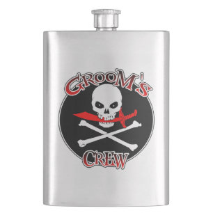 Groom-Crew Flachmann
