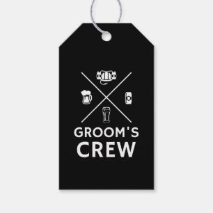 Groom Crew Trauzeugen Bachelor Party Danke Geschenkanhänger