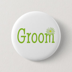 Groom/ Daisy Button