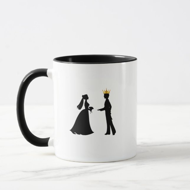 Groom erhält seine Braut Tasse (Links)