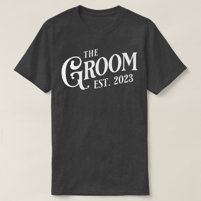 Groom Est T-Shirt (Design vorne)