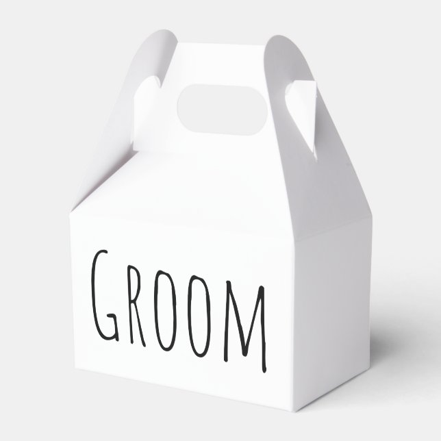 Groom Geschenkschachtel (Vorderseite)