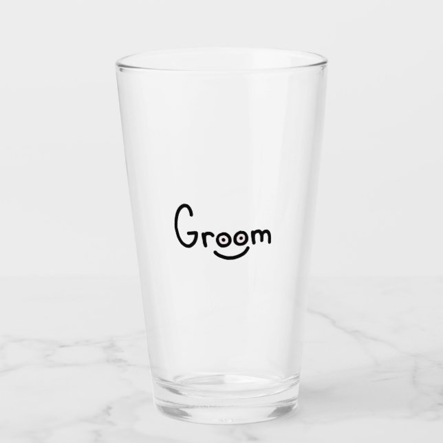 Groom Glas (Vorderseite)