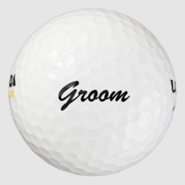 "Groom" Golf Ball