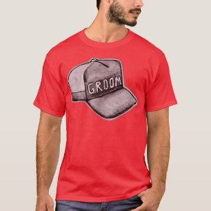 Groom Hat Niedliche Verlobung Hochzeit Bachelor Pa T-Shirt