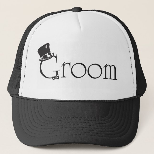 Groom Hat Truckerkappe (Vorderseite)