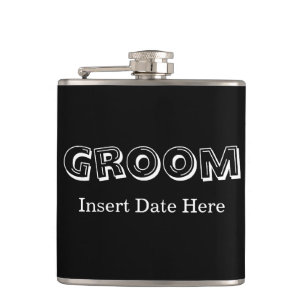 Groom Hochzeit Flachmann