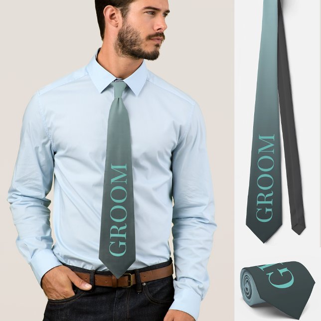 Groom Hochzeit subtil elegant blau Krawatte (Von Creator hochgeladen)