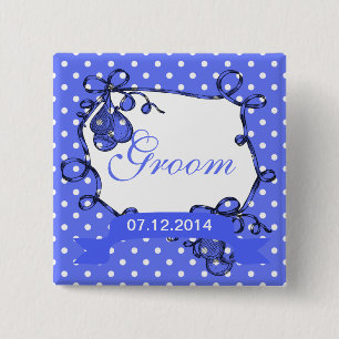 Groom-Hochzeitsknopf Button