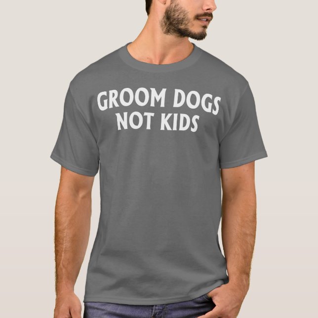 Groom Hogs Freunde nicht T-Shirt (Vorderseite)