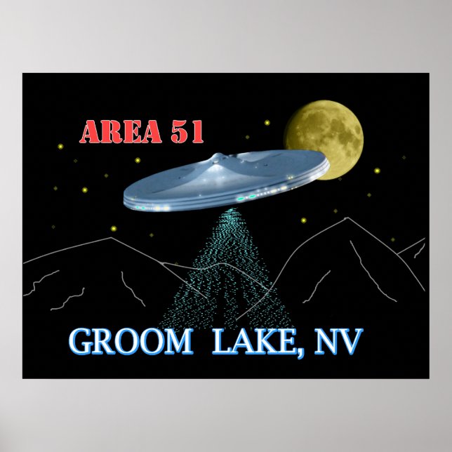 Groom Lake NV Poster (Vorne)
