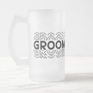 Groom Mattglas Bierglas