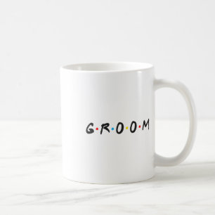 Groom Men Bachelor Party Hochzeitstag Groom zu sei Kaffeetasse