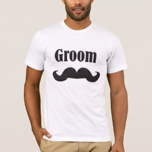 Groom Mustache T-Shirt