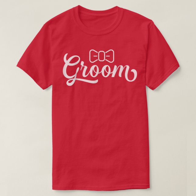 Groom Party Bachelor Wedding  T-Shirt (Design vorne)