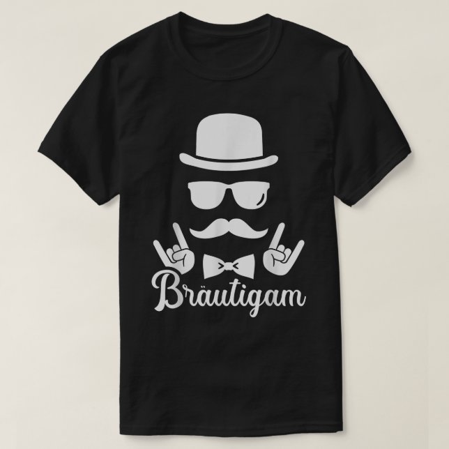 Groom-Party T-Shirt (Design vorne)
