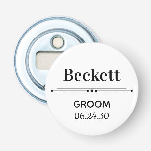 Groom Personalisiert Bottle Opener Flaschenöffner