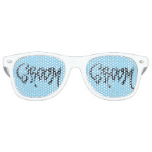 Groom Retro Sonnenbrille / Party Shades