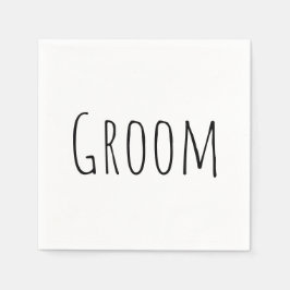 Groom Serviette
