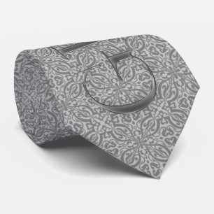 Groom Silver Wedding Necktie Krawatte