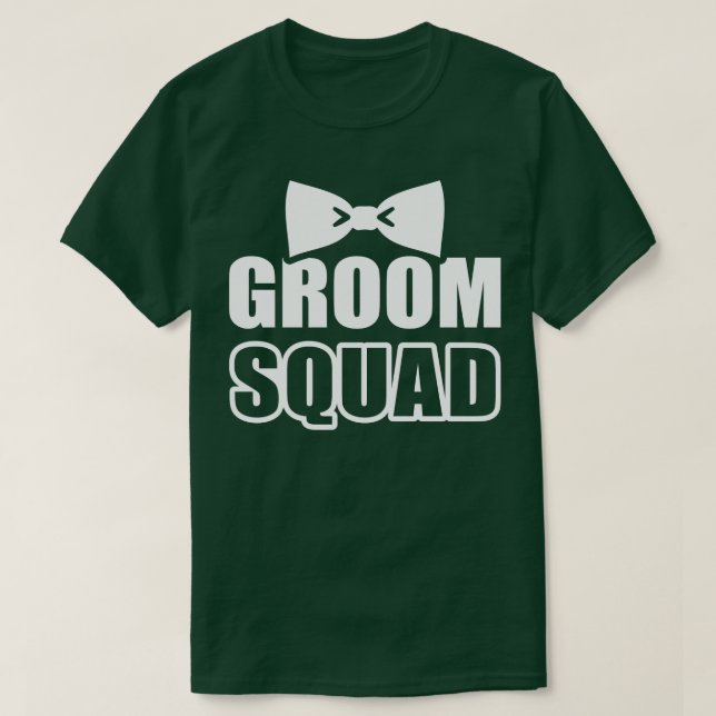 Groom Squad Bachelor Party 2 T-Shirt (Design vorne)