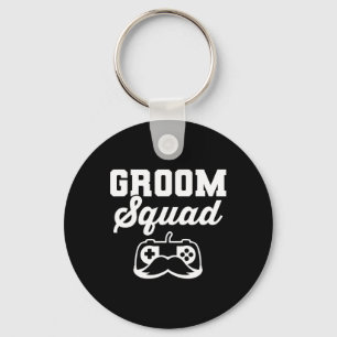 Groom Squad Bachelor Party Trauzeugen Gamer Schlüsselanhänger