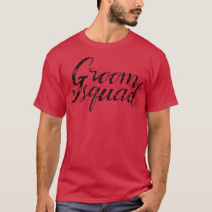 Groom Squad Funny Bachelor Party Trauzeugen Hochze T-Shirt