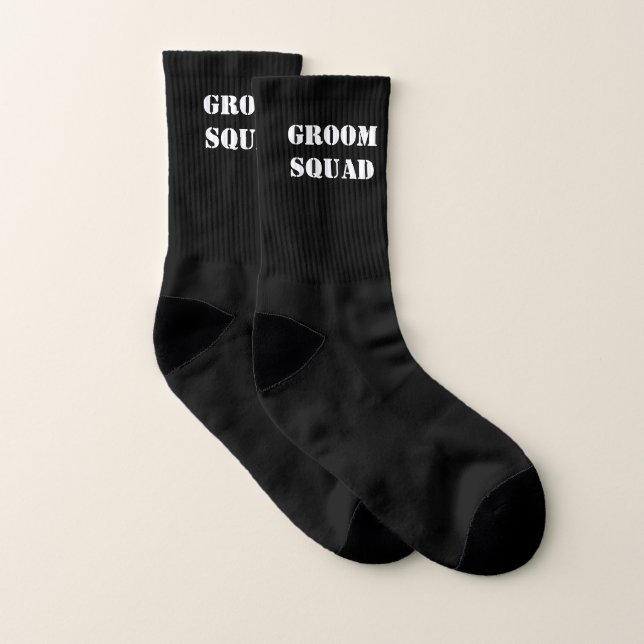 Groom Squad ⎥ Gastgeschenk Hochzeit Socks Socken (Paar)