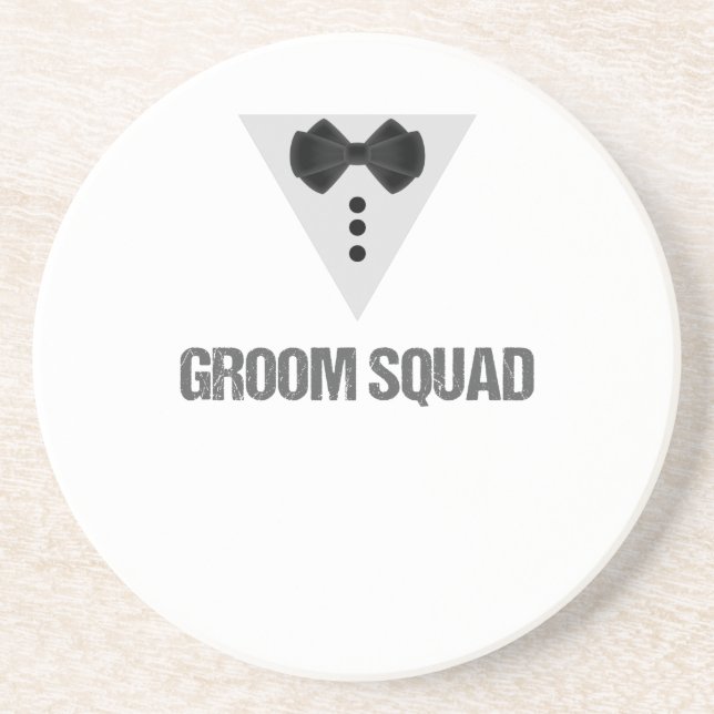 Groom Squad Getränkeuntersetzer (Vorne)