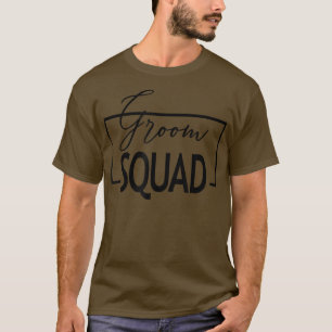 Groom Squad, lustige Familienmatte, Bachelor Party T-Shirt