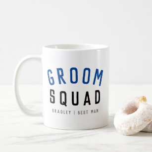 Groom Squad   Moderner Bachelor Trauzeuge Stilvoll Kaffeetasse