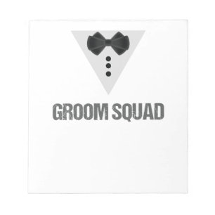 Groom Squad Notizblock