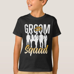 Groom Squad Party Redewendungen Bachelor Hochzeit T-Shirt