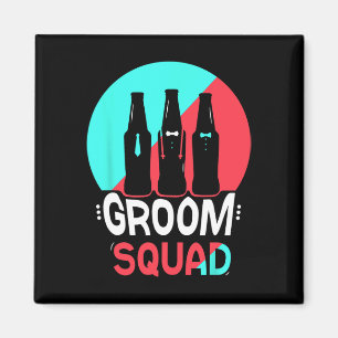 Groom Squad Redewendungen Party Wedding Bachelor 2 Magnet